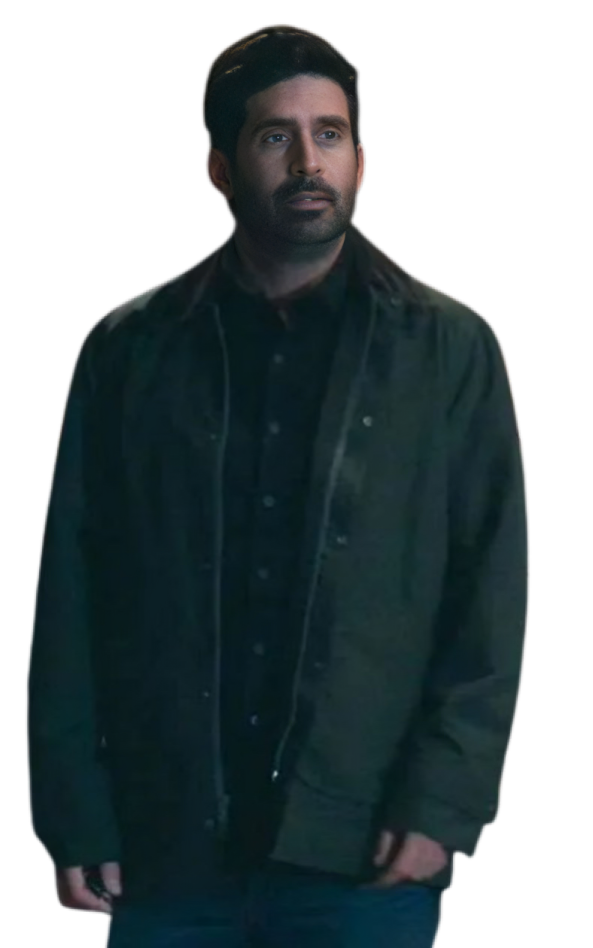 Chaplain Steve St. Denis Medical Green Jacket (4)