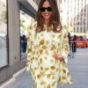 Chrissy Teigen NYC 2025 Printed Blazer