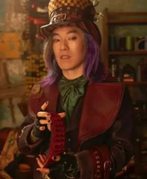 Descendants Wicked Wonderland Maddox Hatter Leather Coat