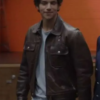 Dreams Isaac Hernandez Brown Leather Jacket