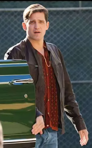 Dwayne Pride NCIS Origins Leather Jacket