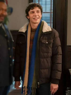 Ben Levi Ross Elsbeth Brown Puffer Jacket