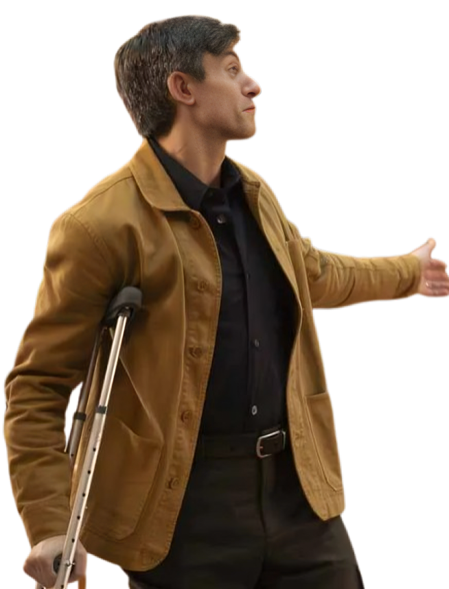 Gideon Glick 9-1-1 Nashville Brown Jacket (8)