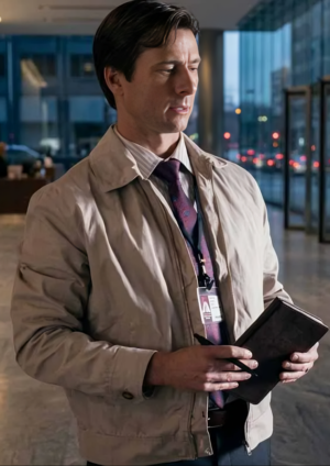 How To Make A Killing Glen Powell Cotton Jacket