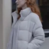 Jessica Chastain Dreams Puffer Jacket