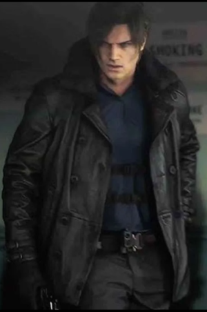 Resident Evil Requiem Leon S Kennedy Leather Coat