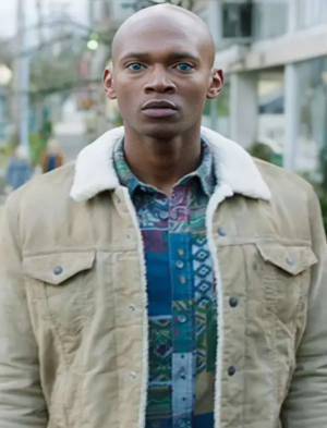 Levi Siren Beige Sherpa Jacket