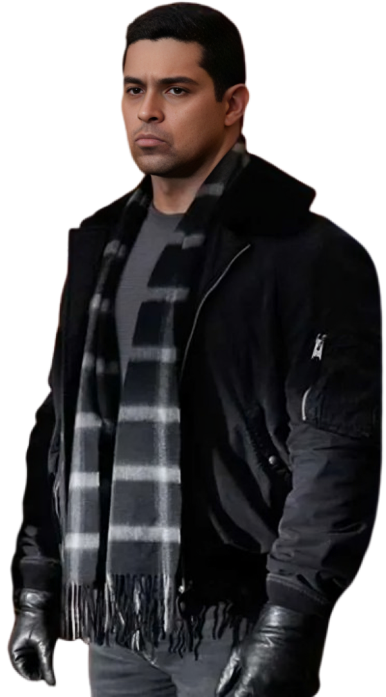NCIS Wilmer Valderrama Black Jacket (1)