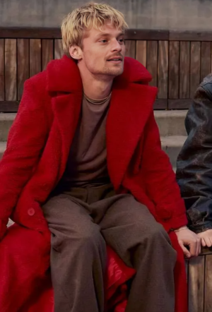 PAAZ Jonas Smulders Sherpa Red Coat