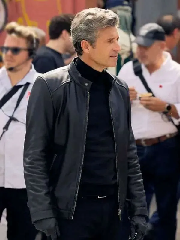 Patrick-Dempsey-Memory-of-a-Killer-Black-Leather-Jacket Patrick Dempsey Memory of a Killer S01 Leather Jacket