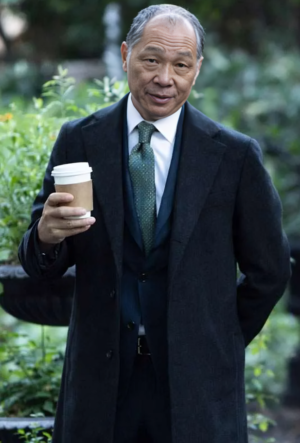 Perry Yung FBI Black Coat