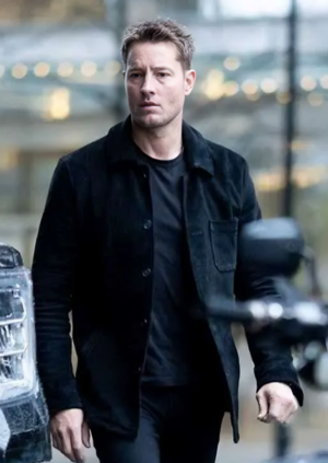 Justin Hartley Tracker Suede Jacket