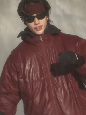 Stray Kids Hyunjin Leather Jacket