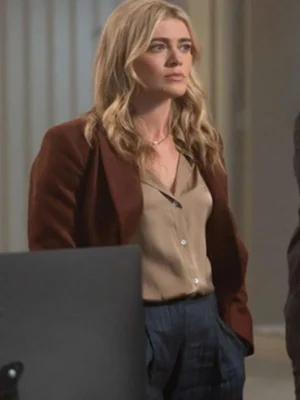 Rebecca Henderson The Hunting Party Brown Blazer