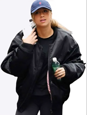 Tate McRae NYC Bomber Jacket