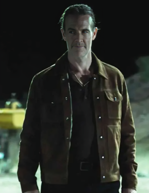 The Gates James Van Der Beek Suede Jacket