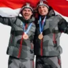 Winter Olympics 2026 Team Austria Grey Jacket