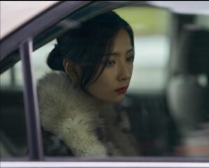 Shin Sae-Kyeong Humint Leather Coat