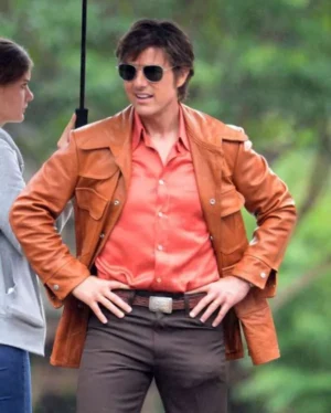 American Made Tom Cruise Leather Jacket
