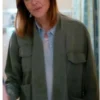 Christa Miller Shrinking S03 Green Jacket
