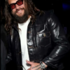 CinemaCon Jason Momoa Leather Jacket