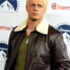 Cody Rhodes Street Fighter Shearling Leather Jacket