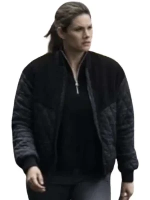 Maggie Bell FBI S06 Sherpa Bomber Jacket