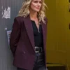 Shantel VanSanten FBI Most Wanted S06 Maroon Blazer