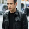 Stuart Scola FBI S05 Black Leather Jacket