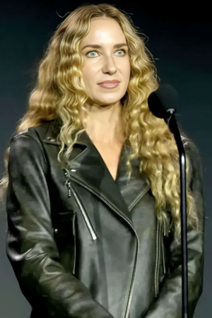 Fashion Trust U S Awards Olympia Gayot Leather Jacket