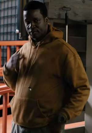 Gilbert Owuor American Solitaire Brown Hoodie