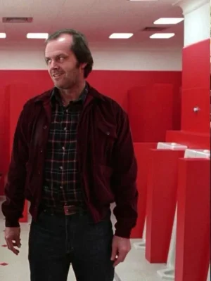 Jack Torrance The Shinning Red Corduroy Jacket