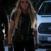 LeeAnne Bauer Last Hit Black Leather Vest