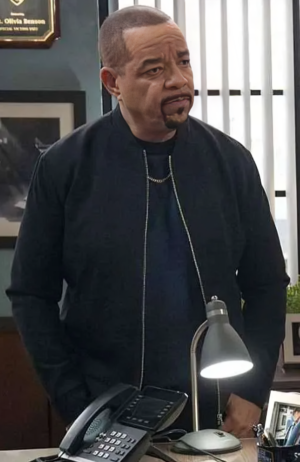 Law and Order David Ajala Puffer Hooded Jacket