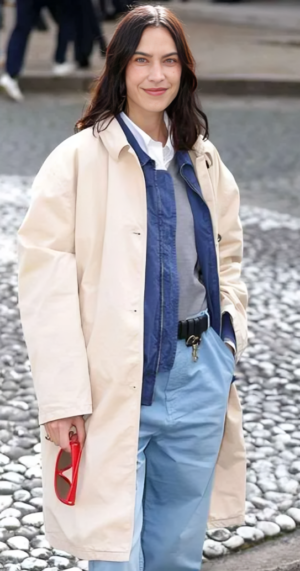 Miu Miu Paris Fashion Week Alexa Chung Coat