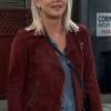 Nina Reeves General Hospital Suede Jacket