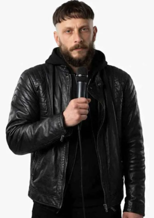 Richard Gadd Half Man Leather Jacket