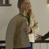 Sarah Allen Doc S02 Beige Quilted Jacket