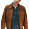 Scarpetta Bobby Cannavale Suede Leather Jacket