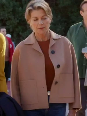 Julie Baram Shrinking S03 Brown Jacket
