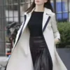 Anne Hathaway The Intern Trench Coat