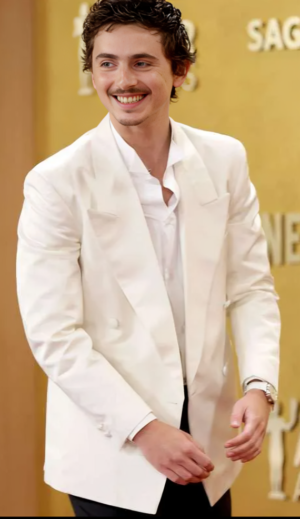 Timothee Chalamet 32nd Annual Actor Awards Suit