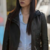 Tribal Jessica Matten Leather Jacket