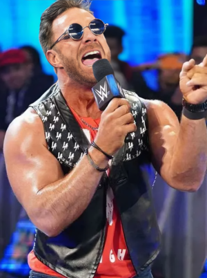 WWE Smackdown LA Knight Leather Vest