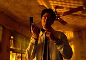 Zo In-sung Humint Leather Jacket